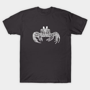 Cute Crab - detailed ghost crab drawing T-Shirt